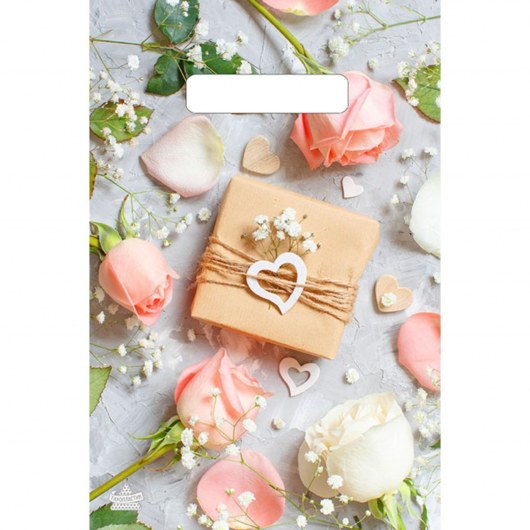 Полиэтиленовый пакет  Подарочек  с вырубной усиленной ручкой - 20 х 30 см. - Сима-Ленд - купить с доставкой в Красногорске