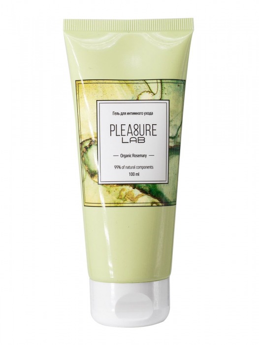 Лубрицирующий гель для интимного ухода Organic Rosemary с ароматом розмарина - 100 мл. - Pleasure Lab - купить с доставкой в Красногорске