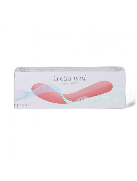 Розовый изогнутый вибратор Iroha Mai Toki - 17,4 см. - Tenga