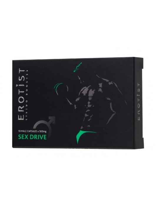 Капсулы для мужчин для повышения либидо Erotist SEX DRIVE - 10 капсул (500 мг.) - Erotist Libido Booster - купить с доставкой в Красногорске