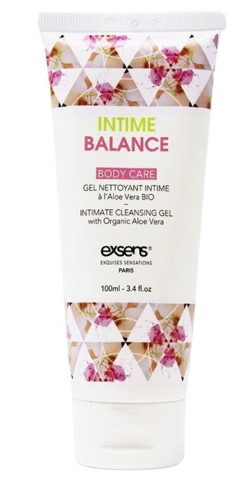 Интимный очищающий гель Intime Balance - 100 мл. - Exsens - купить с доставкой в Красногорске