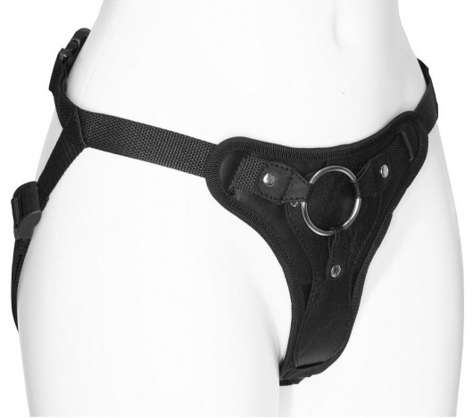 Женские трусики для фиксации насадки кольцом с внутренней насадкой - LOVETOY (А-Полимер) - купить с доставкой в Красногорске