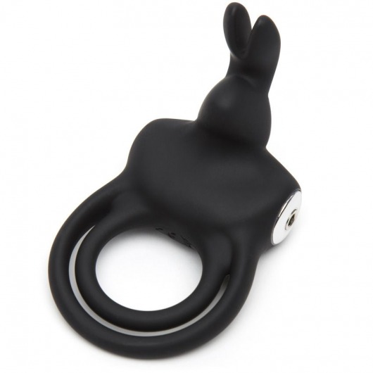 Черное эрекционное виброкольцо Happy Rabbit Cock Ring - Happy Rabbit - в Красногорске купить с доставкой
