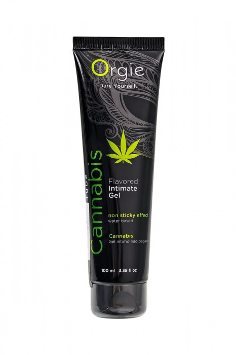 Интимный гель на водной основе ORGIE Lube Tube Cannabis - 100 мл. - ORGIE - купить с доставкой в Красногорске
