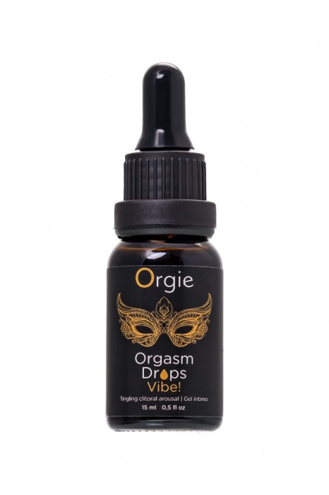 Возбуждающий гель для клитора ORGIE Orgasm Drops Vibe - 15 мл. - ORGIE - купить с доставкой в Красногорске