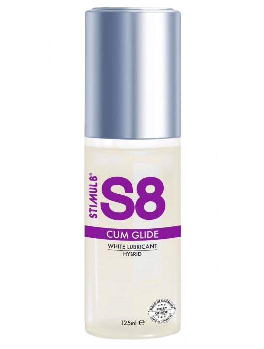 Гибридный лубрикант S8 Hybrid Cum Glide с консистенцией спермы - 125 мл. - Stimul8 - купить с доставкой в Красногорске