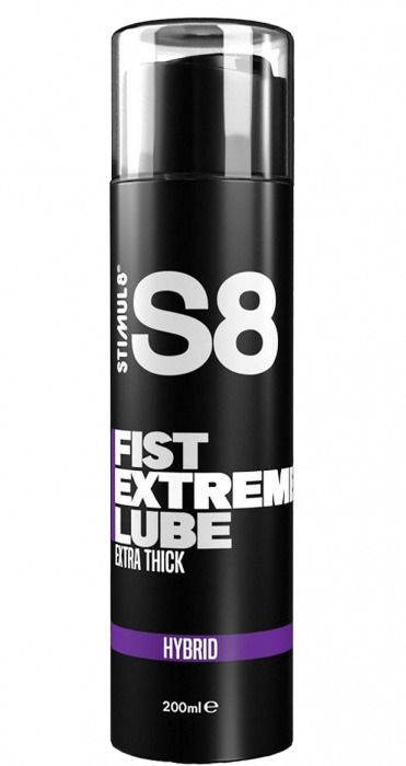 Гибридный лубрикант для фистинга S8 Hybrid Fist Extreme Lube - 200 мл. - Stimul8 - купить с доставкой в Красногорске