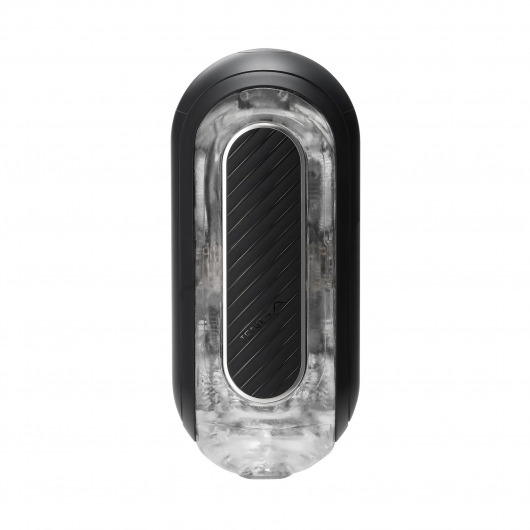 Черный мастурбатор Tenga Flip Zero Gravity с вибрацией - Tenga - в Красногорске купить с доставкой