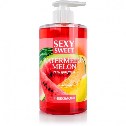 Гель для душа Sexy Sweet Watermelon Melon с ароматом арбуза, дыни и феромонами - 430 мл. -  - Магазин феромонов в Красногорске