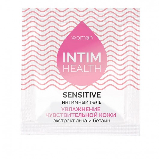 Саше интимного геля на водной основе Intim Health Sensitive - 3 гр. - Биоритм - купить с доставкой в Красногорске