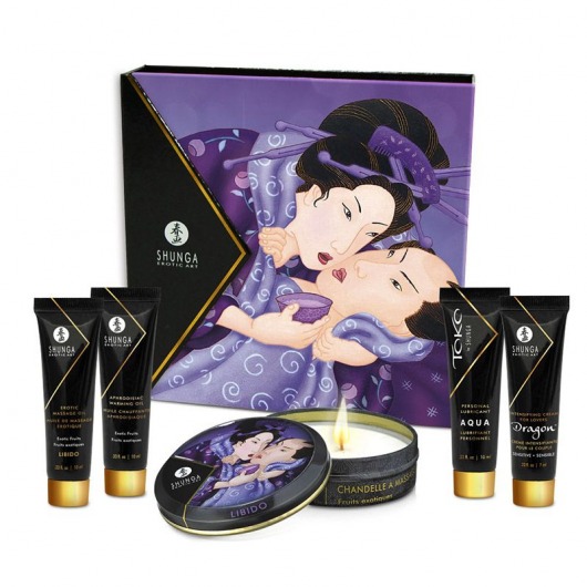 Подарочный набор Geishas secret из 5 предметов - Shunga - купить с доставкой в Красногорске