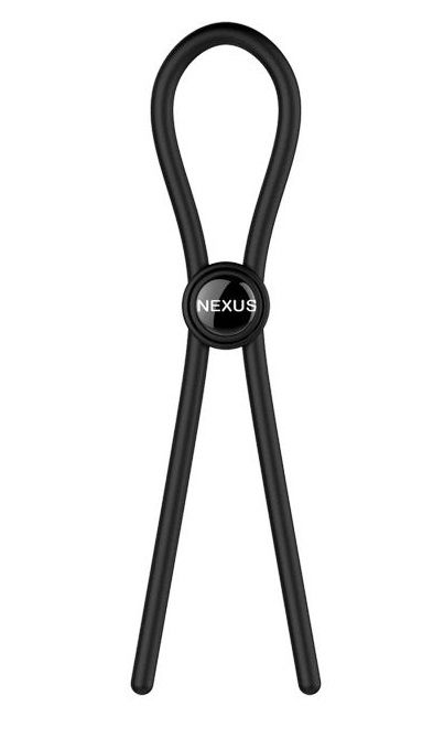 Черное эрекционное лассо Nexus Forge Single - Nexus Range - в Красногорске купить с доставкой