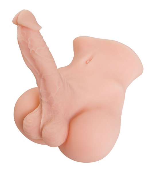 Мастурбатор с фаллосом Manuel - ToyFa - в Красногорске купить с доставкой