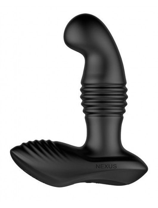 Черный массажер простаты Nexus Thrust с возвратно-поступательными движениями - 13,8 см. - Nexus Range - в Красногорске купить с доставкой