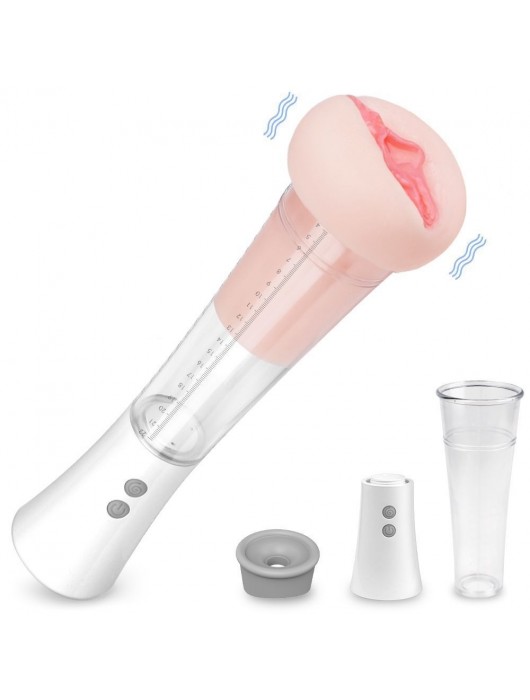 Автоматическая вакуумная помпа с реалистичной мягкой вставкой Max Kit - S-HANDE - в Красногорске купить с доставкой