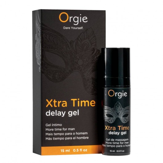 Продлевающий гель Orgie Xtra Time Delay Gel - 15 мл. - ORGIE - купить с доставкой в Красногорске