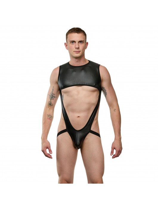 Черное сексуальное мужское боди - La Blinque купить с доставкой