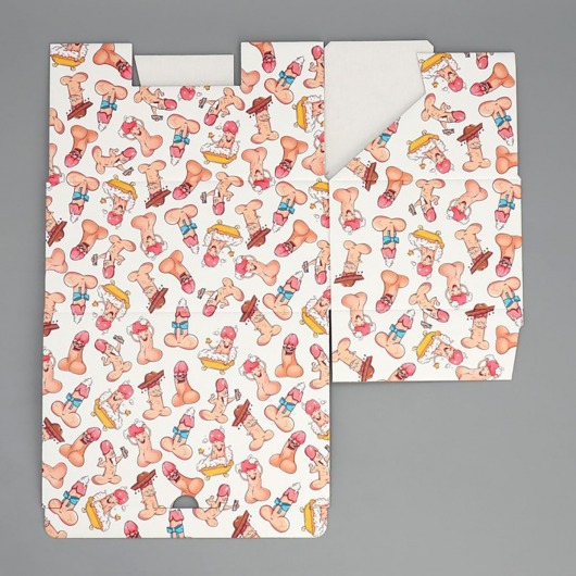 Сборная подарочная коробка «Веселые джентельмены» -  22 х 15 х 10 см. - Сима-Ленд - купить с доставкой в Красногорске