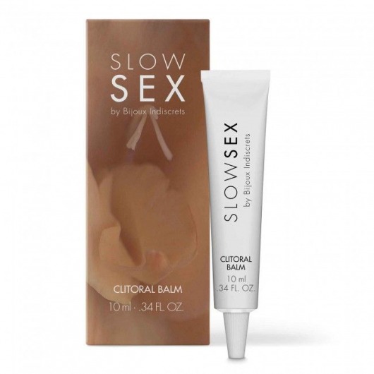 Бальзам для клитора Slow Sex Clitoral Balm - 10 мл. - Bijoux Indiscrets - купить с доставкой в Красногорске