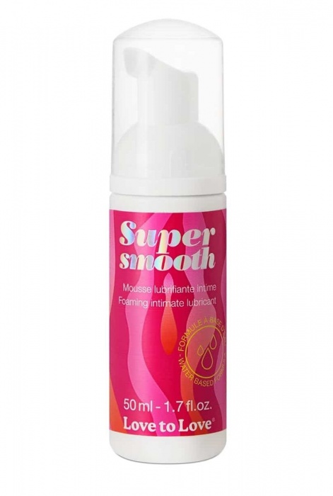 Лубрикант нежнейшая пенка Super Smooth Foaming Intime Lubricant - 50 мл. - Love to Love - купить с доставкой в Красногорске