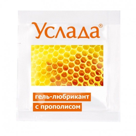 Гель-лубрикант «Услада с прополисом» - 3 гр. - Биоритм - купить с доставкой в Красногорске