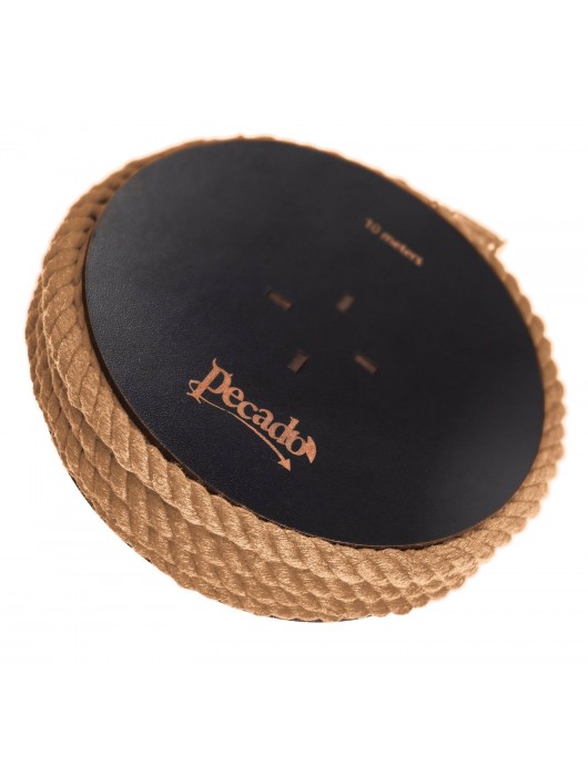 Джутовая веревка для шибари на катушке - 10 м. - Pecado - купить с доставкой в Красногорске