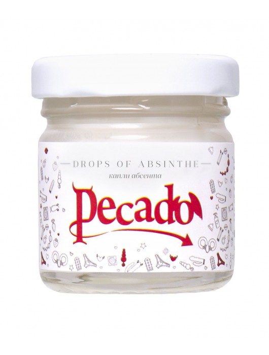 Массажная свеча Drops Of Absinthe - 35 мл. - Pecado - купить с доставкой в Красногорске