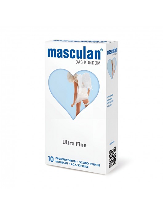 Ультратонкие презервативы Masculan Ultra Fine с обильной смазкой - 10 шт. - Masculan - купить с доставкой в Красногорске
