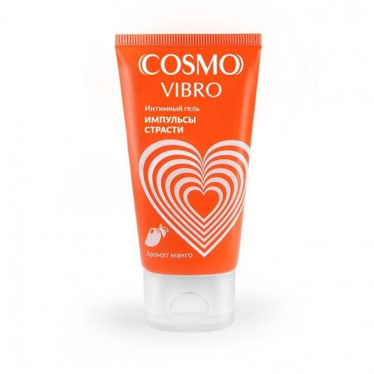 Возбуждающий интимный гель Cosmo Vibro с ароматом манго - 50 гр. - Биоритм - купить с доставкой в Красногорске