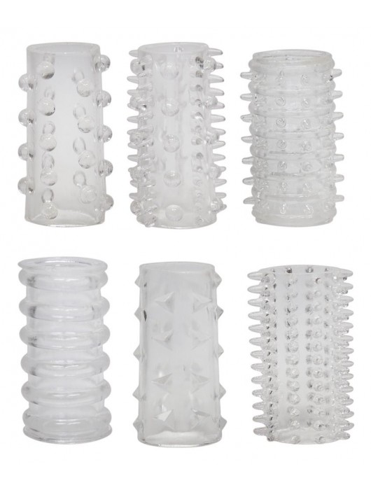 Набор из 6 насадок с шипиками Red Roses - Orion - в Красногорске купить с доставкой