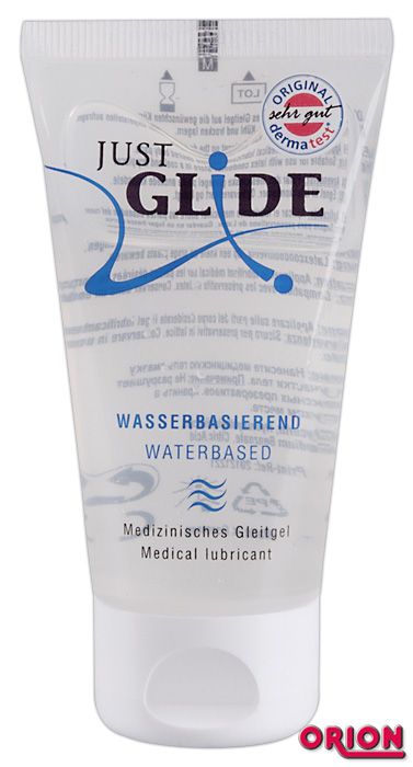 Вагинальная смазка на водной основе JUSTGLIDE - 50 мл. - Orion - купить с доставкой в Красногорске