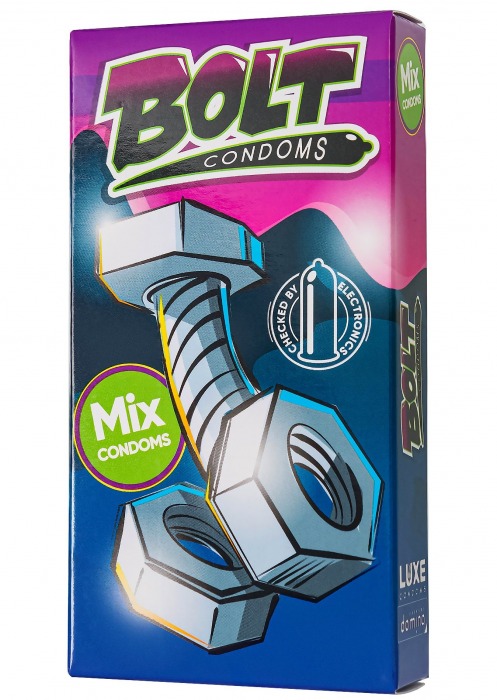 Набор презервативов Bolt Condoms - Luxe - купить с доставкой в Красногорске