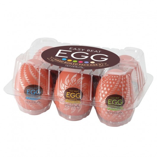Набор из 6 мастурбаторов-яиц Tenga Egg Variety Pack V - Tenga - в Красногорске купить с доставкой