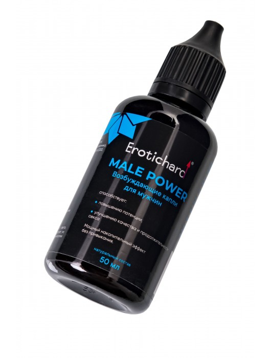 Капли для мужчин Erotichard Male Power - 50 мл. - Erotic Hard - купить с доставкой в Красногорске