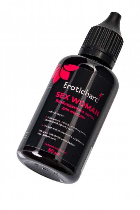 Капли для женщин Erotichard Sex Woman - 50 мл. - Erotic Hard - купить с доставкой в Красногорске