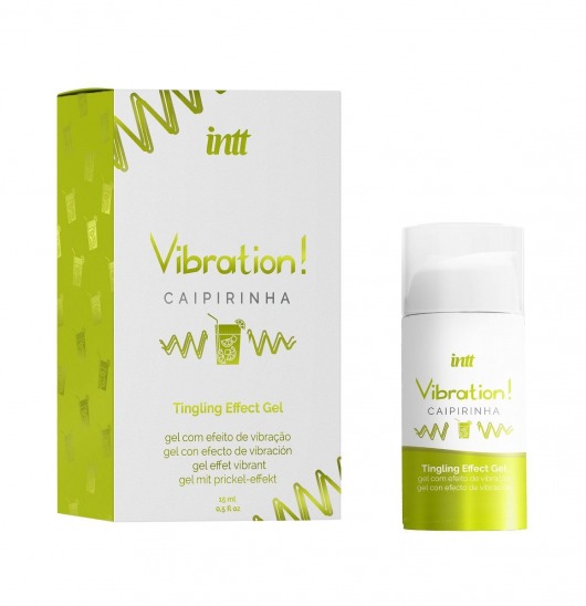 Жидкий вибратор Vibration Caipirinha - 15 мл. - INTT - купить с доставкой в Красногорске