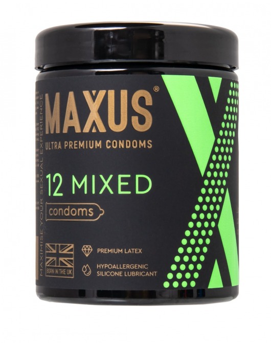 Презервативы MAXUS Mixed - 12 шт. - Maxus - купить с доставкой в Красногорске