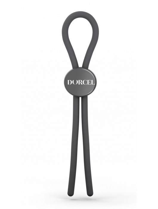 Серое эрекционное лассо на пенис Mr Dorcel - Dorcel - в Красногорске купить с доставкой