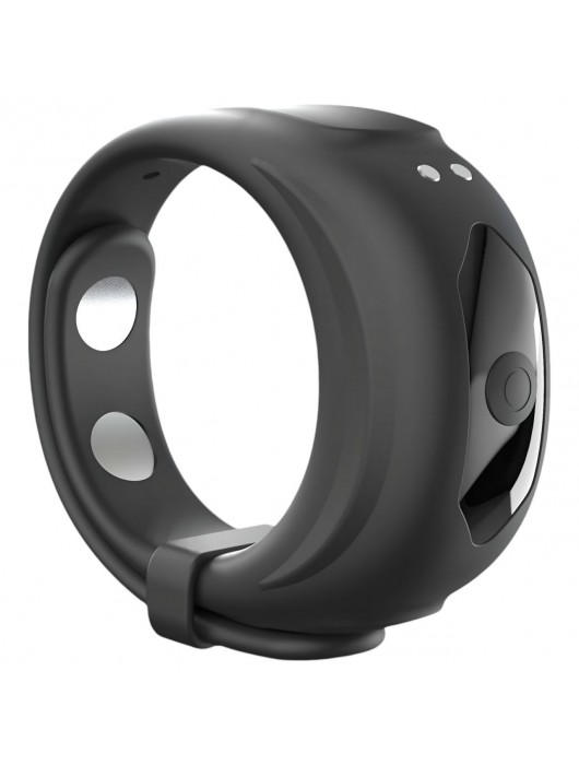 Черное эрекционное виброкольцо Fit Vibe Ring - Dorcel - в Красногорске купить с доставкой