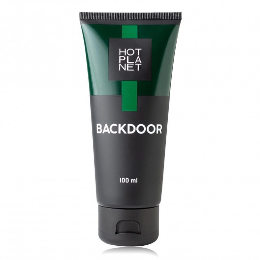 Анальный лубрикант на силиконовой основе Backdoor - 100 мл. - HOT planet - купить с доставкой в Красногорске