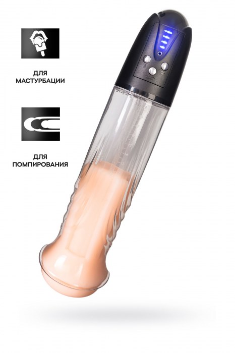 Автоматическая помпа для пениса Thorin - Sexus - в Красногорске купить с доставкой