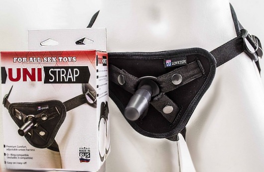 Универсальные трусики Harness UNI strap с корсетом - LOVETOY (А-Полимер) - купить с доставкой в Красногорске