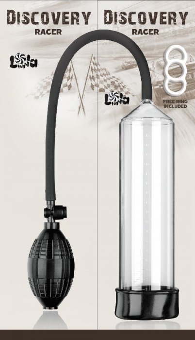 Вакуумная помпа Discovery Racer Clear - Lola Games - в Красногорске купить с доставкой