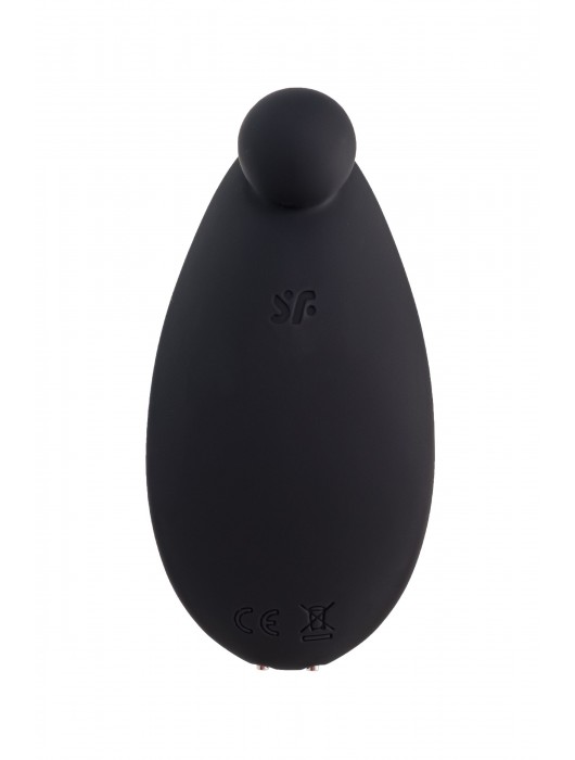 Черный вибростимулятор клитора Satisfyer Spot On 2 - Satisfyer