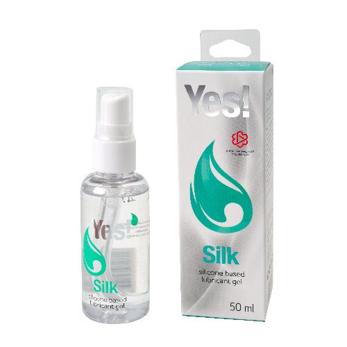 Силиконовая гипоаллергенная вагинальная смазка Yes Silk - 50 мл. - Sitabella - купить с доставкой в Красногорске