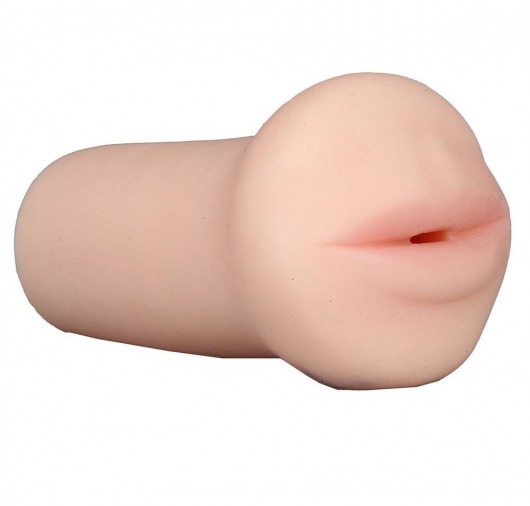 Нежный мастурбатор-ротик REALSTUFF 5INCH MASTURBATOR BJ - Dream Toys - в Красногорске купить с доставкой