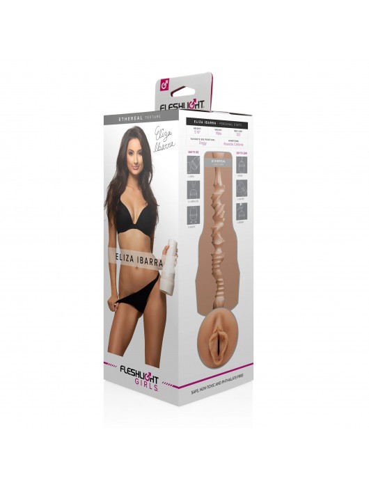 Мастурбатор-вагина Fleshlight Girls - Eliza Ibarra Ethereal - Fleshlight - в Красногорске купить с доставкой