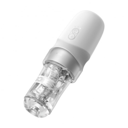 Белый автоматический мастурбатор Extra Sauce - Sauce - в Красногорске купить с доставкой