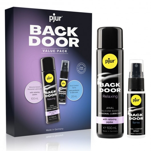 Набор для анального секса pjur Back Door Value Pack - Pjur - купить с доставкой в Красногорске