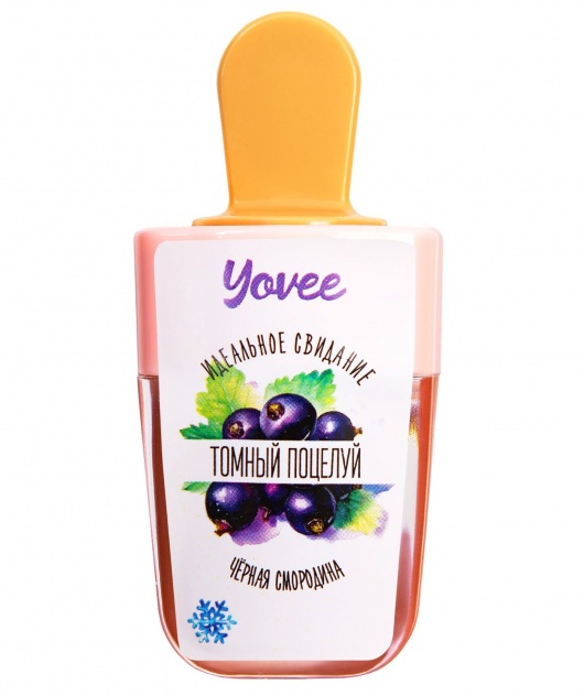 Охлаждающий бальзам для губ «Томный поцелуй» с ароматом черной смородины - 5 мл. - ToyFa - купить с доставкой в Красногорске